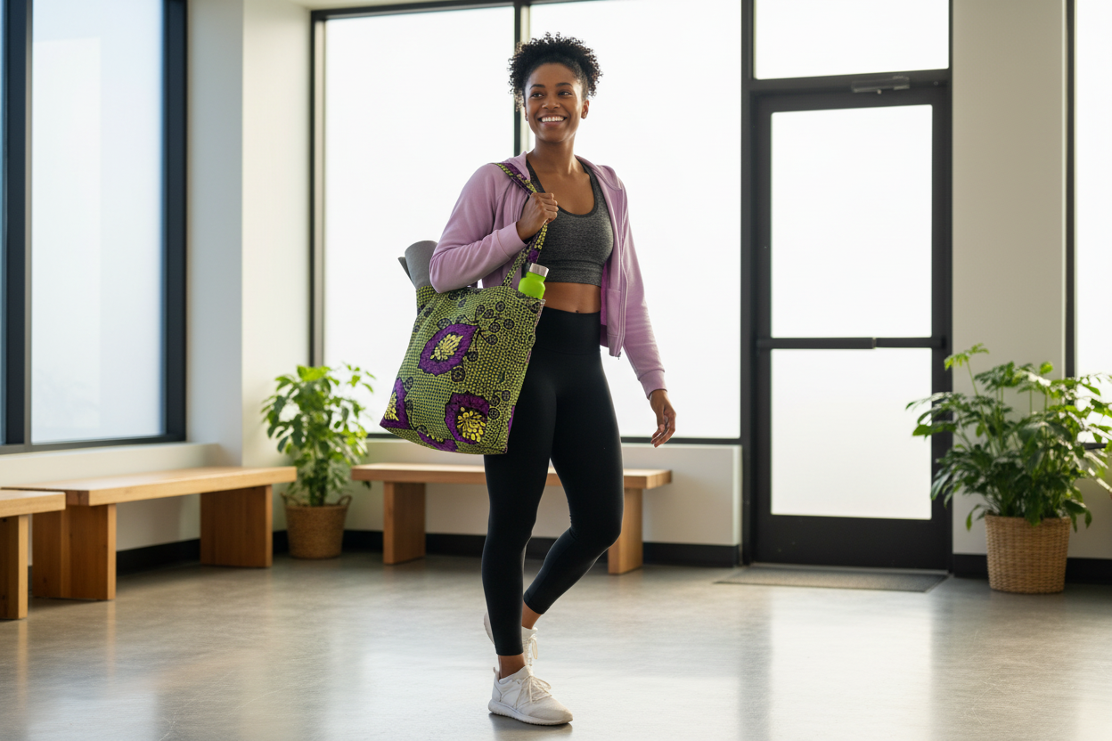 The Josephine as a Gym Bag